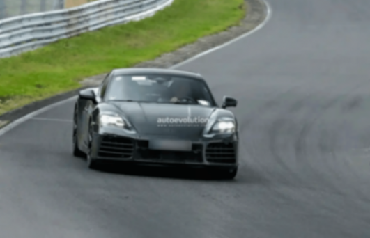 電動(dòng)猛獸咆哮紐北!保時(shí)捷純電718 Cayman諜照曝光