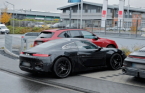 電動(dòng)猛獸咆哮紐北!保時(shí)捷純電718 Cayman諜照曝光