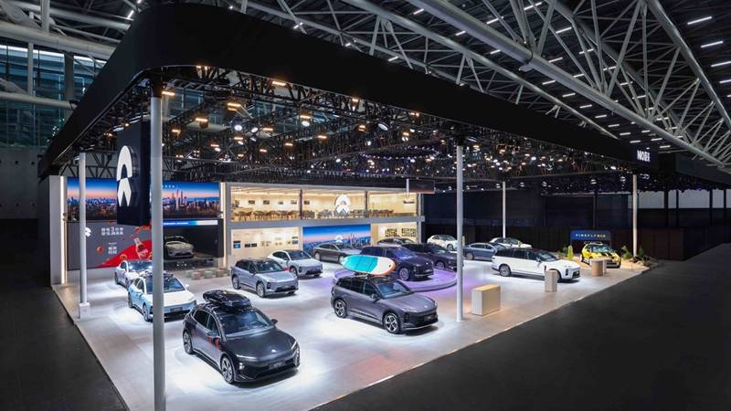 創(chuàng)領(lǐng)新境 蔚來亮相2025廣州車展