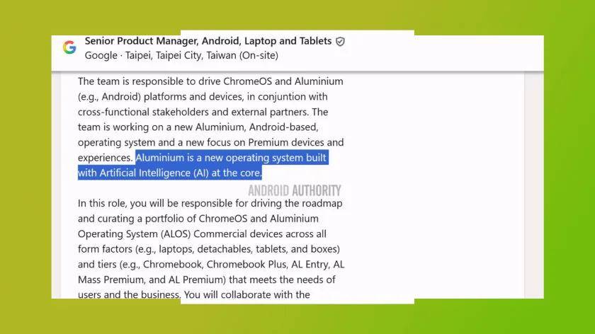 Aluminium OS曝光:谷歌安卓、ChromeOS統一桌面平臺計劃加速落實